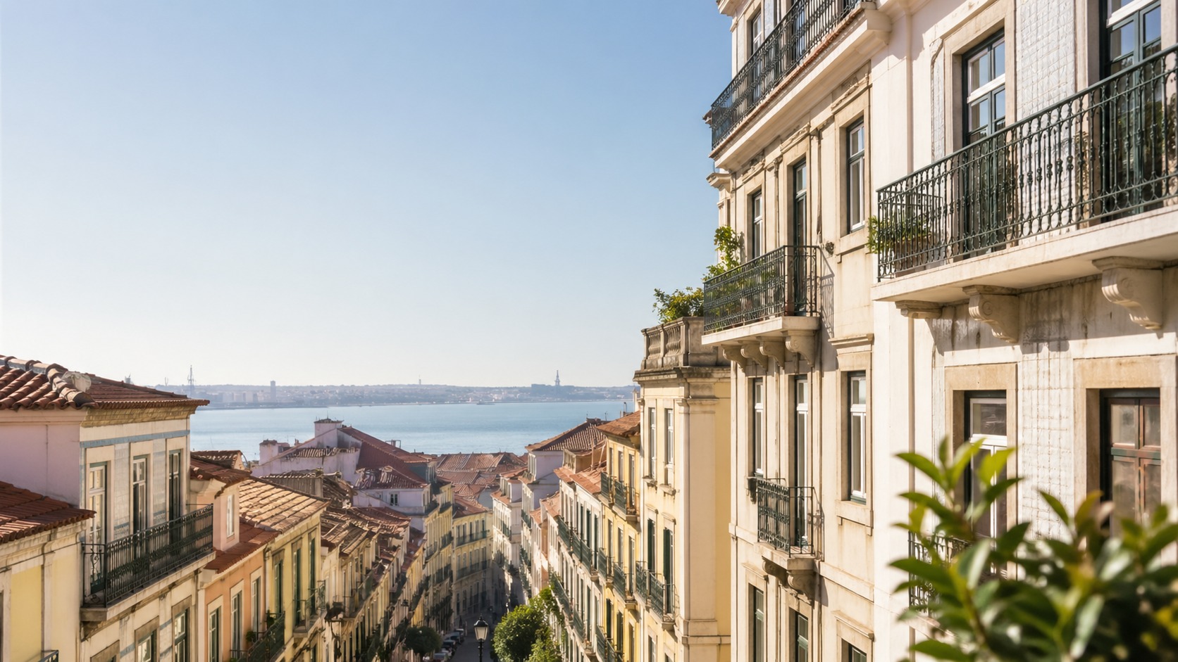 Interior luminoso preparado para mercado imobiliário